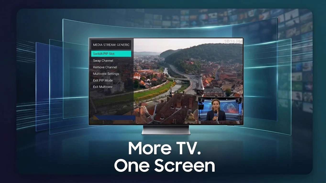 TellyNite player with TimeShift on TV